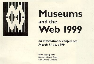 museums and the web conference